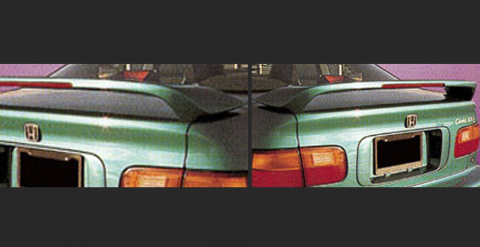 Custom Honda Civic Trunk Wing  Coupe (1992 - 1995) - $179.00 (Manufacturer Sarona, Part #HD-044-TW)